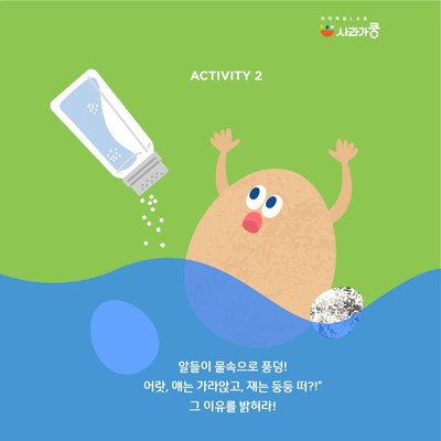 LAB24 사라진 달걀을 찾아라! (알과 케이크) 수업 사진