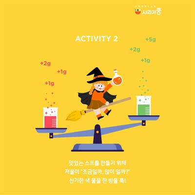 LAB37 꼬마 루루의 마법스프 만들기 (양, 측정) 수업 사진